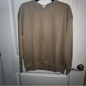 ALO Yoga Men's Crewneck Sweater - Tan